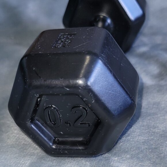 Baby Dumbbell Rattle "Buff Baby Rattle" by Genuine Fred - Picture 2 of 5